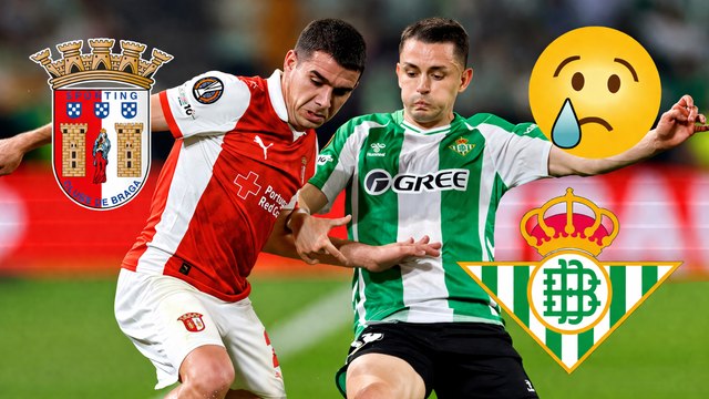 Álvaro Fidalgo le pone la cara a la eliminación del Betis de la Europa League: No sirven las disculpas