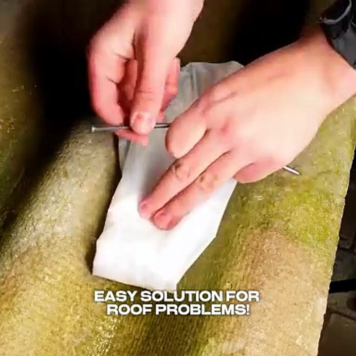 Fix that annoying hole in the roof once and for all😮‍💨