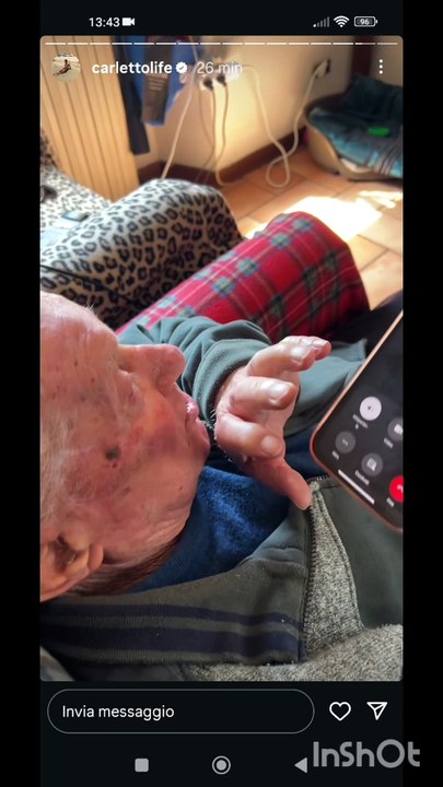 Carletto Life story con i nonni e gli amici
