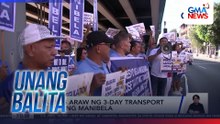 Grupong MANIBELA, nagmamartsa mula Welcome Rotonda patungong Mendiola | Unang Balita