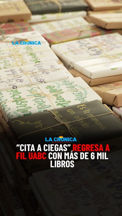 “Cita a Ciegas” regresa a fil uabc con más de 6 mil libros