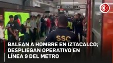 Balean a hombre en colonia Granjas México; responsables se refugian en el Metro