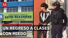 Reanudan clases en la preparatoria de Michoacán donde ocurrió doble feminicidio