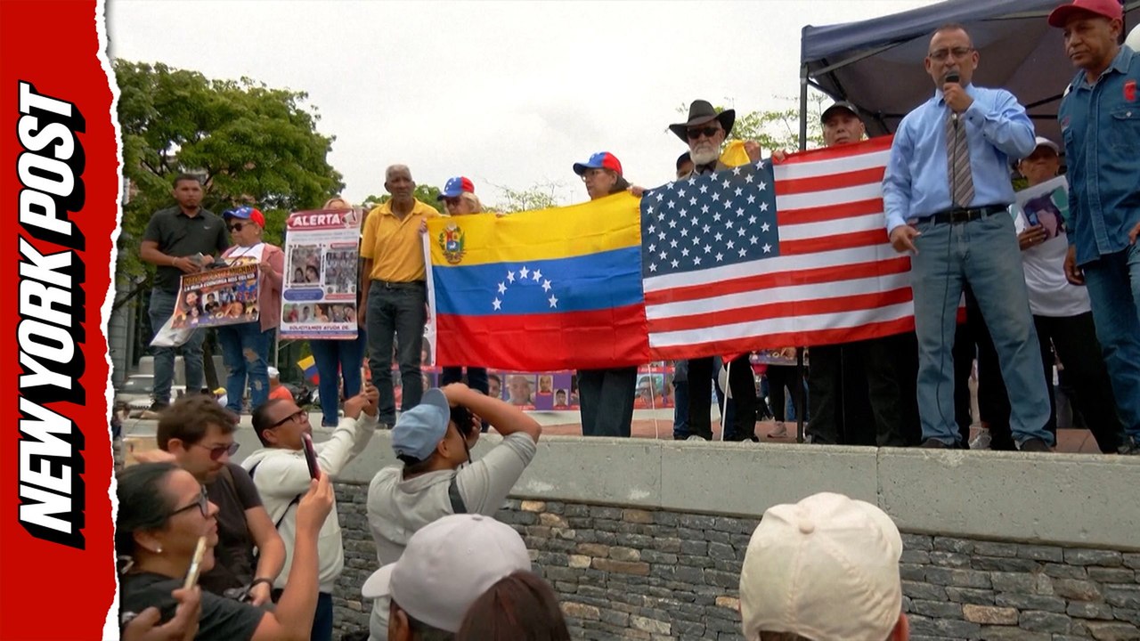 Venezuelan workers march on Embassy demanding pay raise