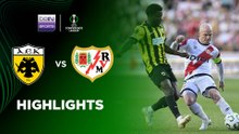 AEK Athens 3-1 Rayo Vallecano | UEFA Conference League 25/26 Match Highlights