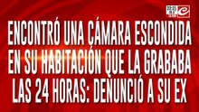 Encontró una cámara escondida en su habitación que la grababa las 24 hs
