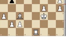 Alekhine gana un peon y vence a Lopo (1940)