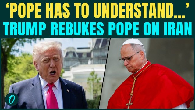 Trump vs Pope Clash EXPLODES Over Iran War: U.S. President Hits Back at Pope, Defends Naval Blockade