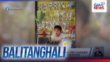 Sixto Dantes, nakatanggap ng pet chicken sa kaniyang 7th birthday celebration | Balitanghali