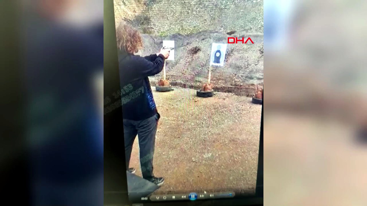 Kahramanmaraş’taki okul saldırganının poligonda atış yaptığı görüntüler ortaya çıktı