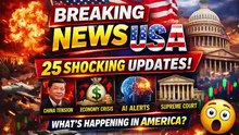 🚨 Breaking News USA 🇺🇸 | 25 Shocking Updates You Can’t Miss Today 😱⚡