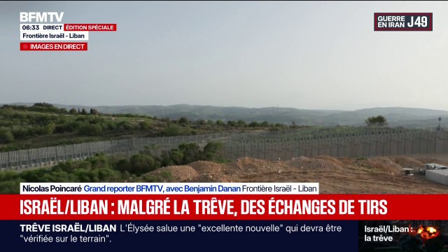 Guerre au Moyen-Orient: le calme est revenu à la frontière israélo-libanaise, ce vendredi matin