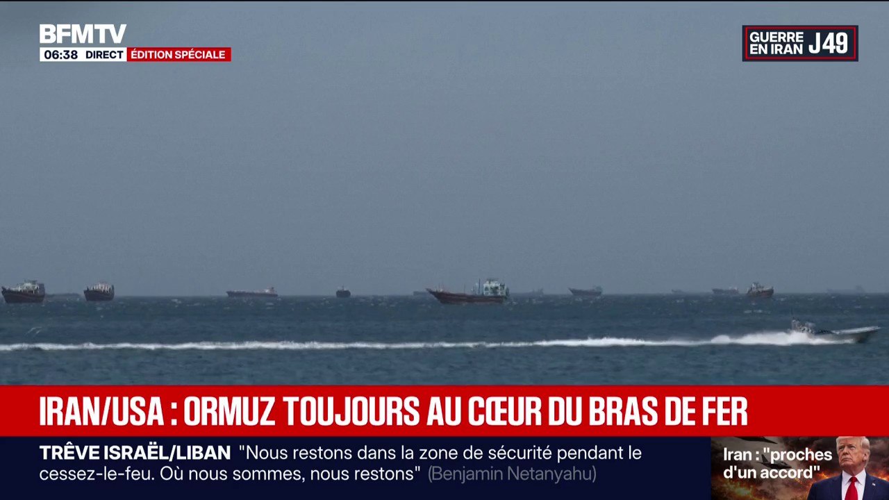 Guerre au Moyen-Orient: le détroit d'Ormuz toujours au cœur du bras de fer entre l'Iran et les États-Unis
