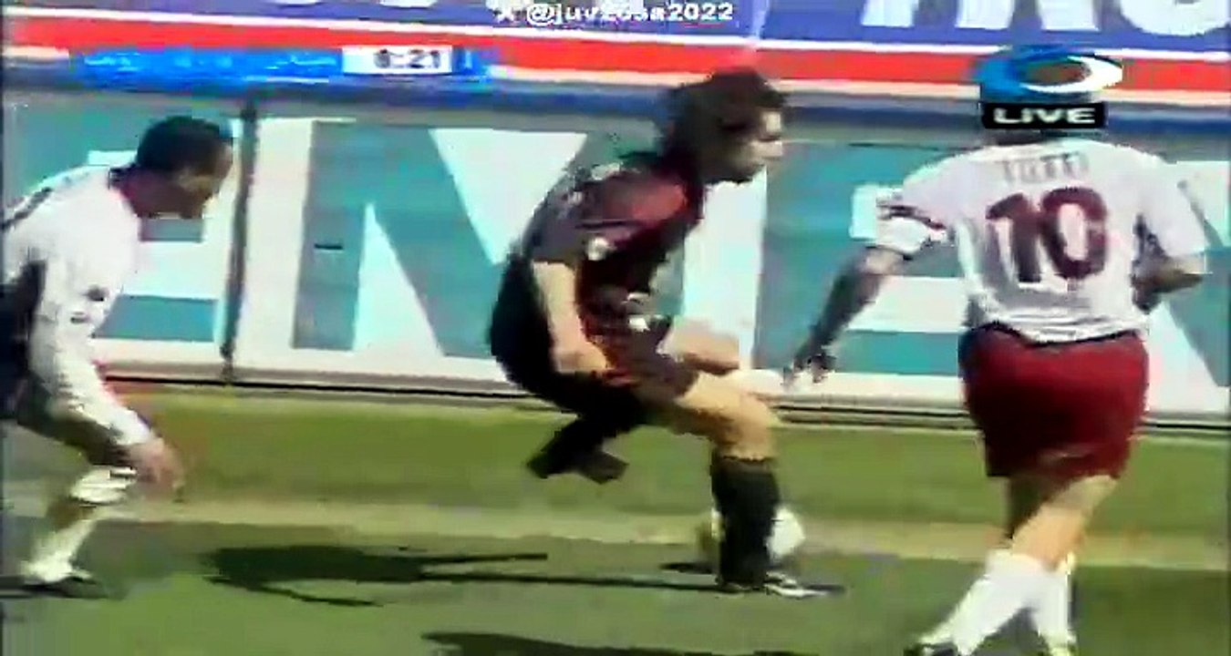 milan vs roma serie A 2001-02