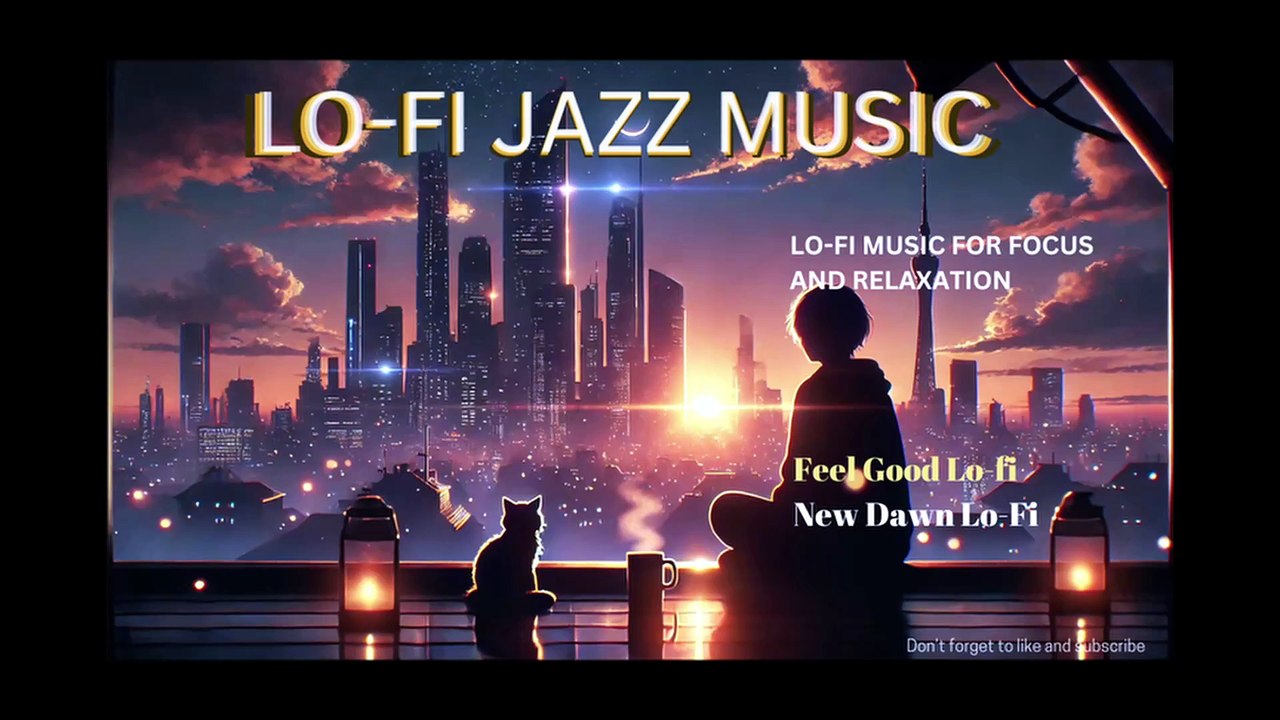 New Dawn Lofi - Lo-fi jazz music for focus, rest and relaxation