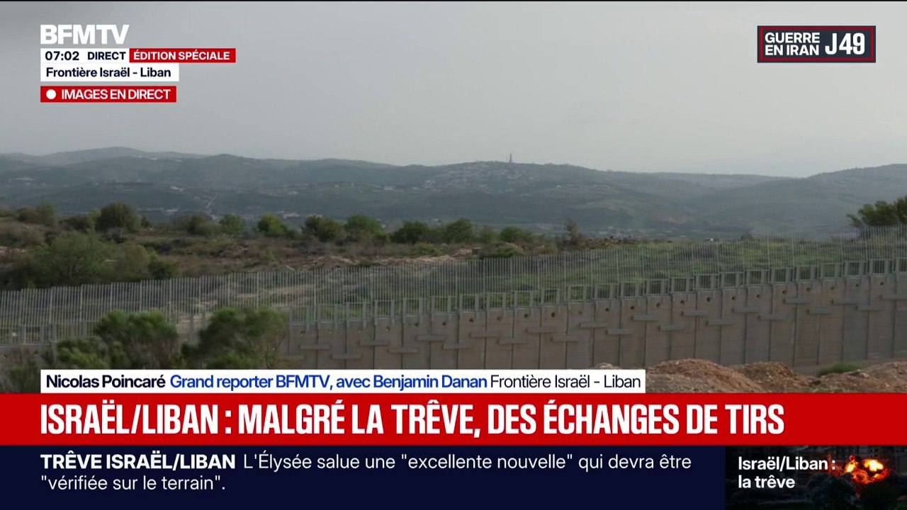 Guerre au Moyen-Orient: une explosion entendue à la frontière entre le Liban et Israël malgré le cessez-le-feu