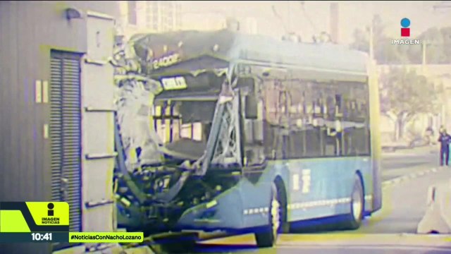 Choque de un trolebús Chalco: Hay 20 pasajeros hospitalizados