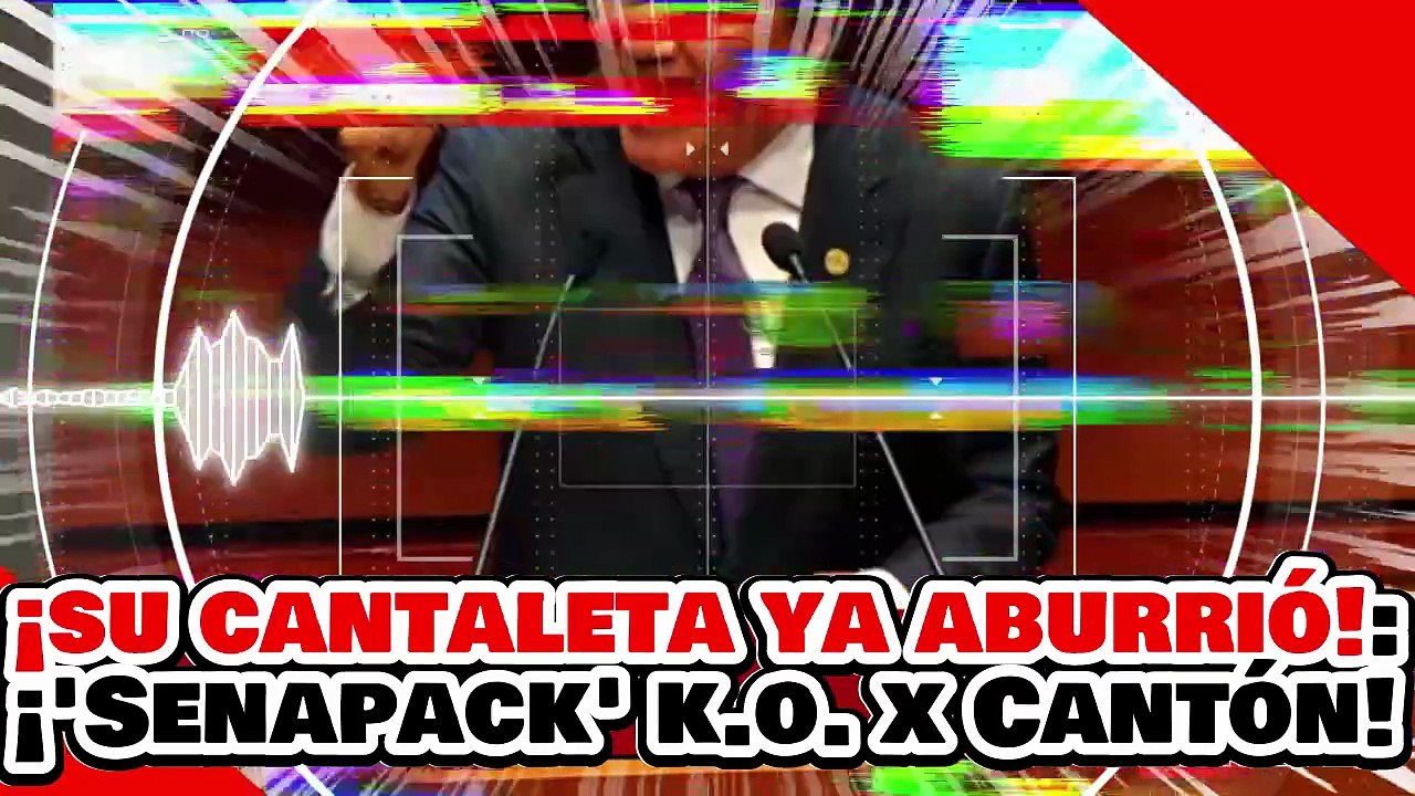 🔥🚨¡SU CANTALETA YA ABURRIÓ! ¡NEFASTA SENAPACK de ALITO es MASACRADA por el SENADOR CANTÓN!