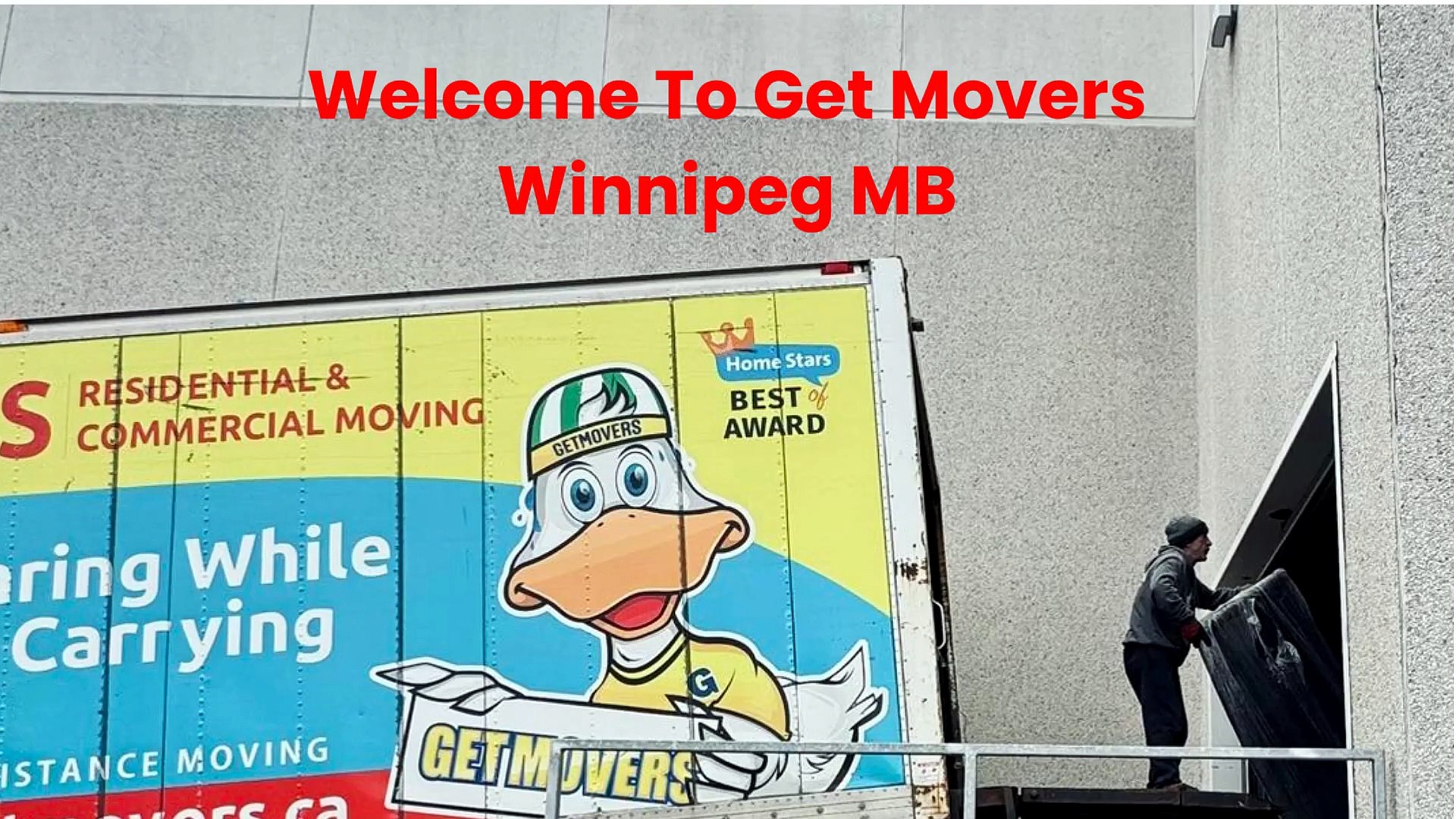 Get Movers : Top-Rated Moving Company in Winnipeg, MB