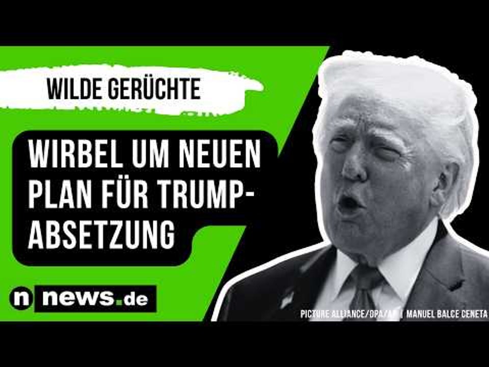 Donald Trump: Gerüchte immer wilder - Wirbel um neuen Plan für Trump-Absetzung