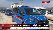Tunceli'de Gülistan Doku soruşturmasında gözaltına alınan 7 şüpheli adliyeye sevk edildi