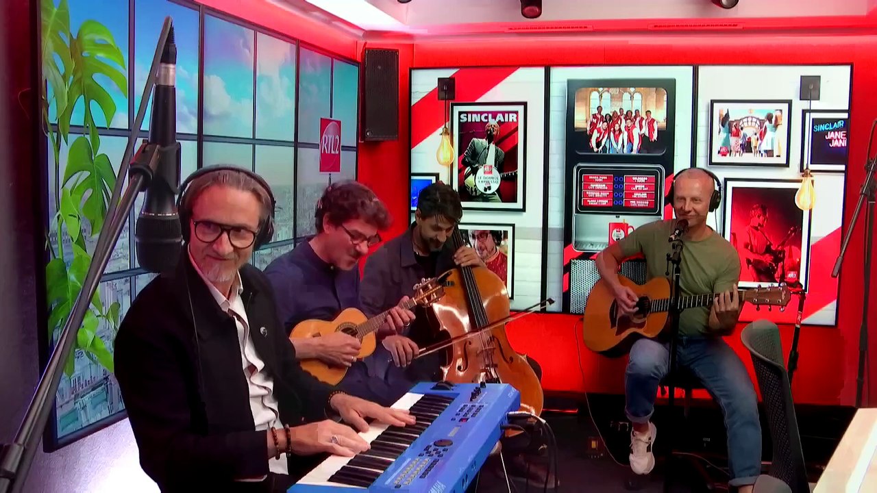 LIVE - Sinclair interprète "Ça me fait plus mal" dans Le Double Expresso RTL2 (17/04/26)