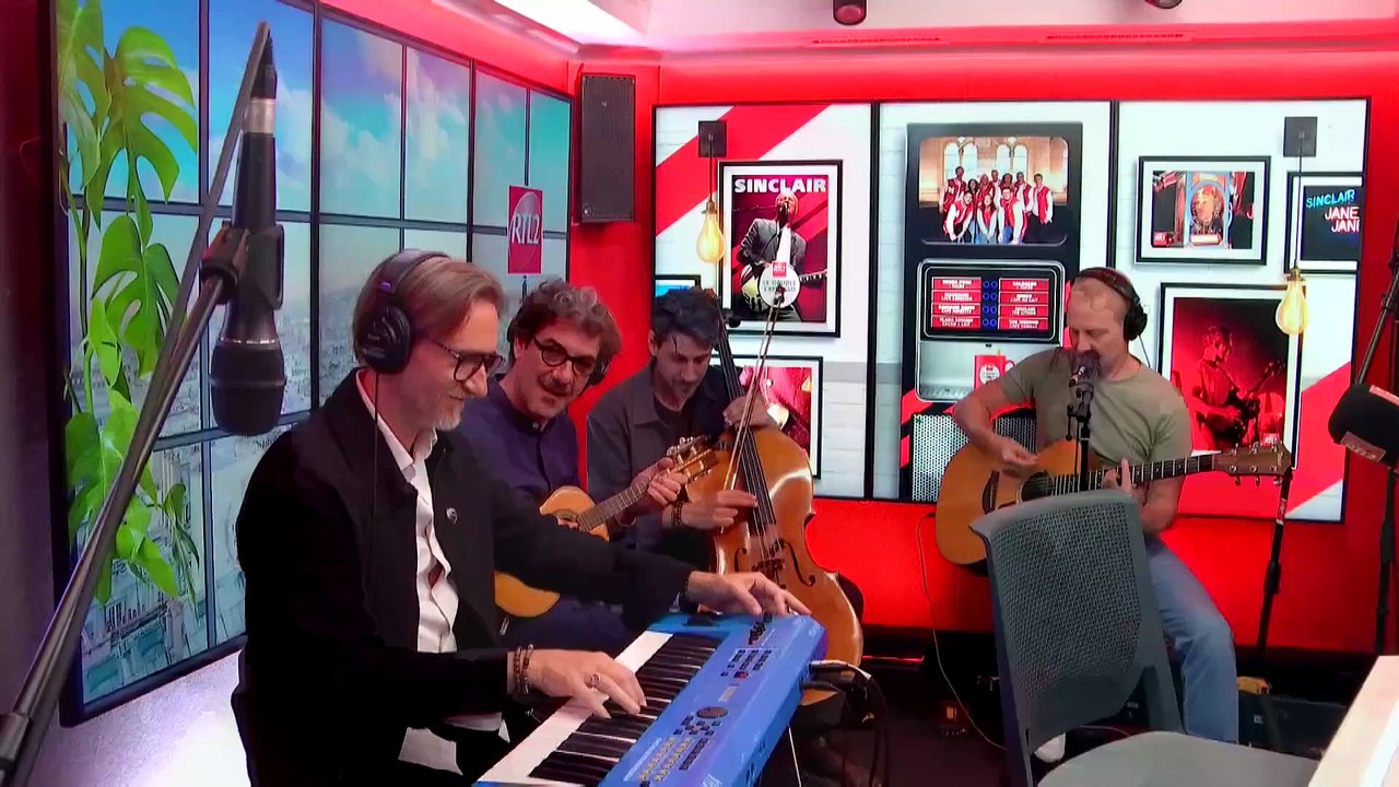 LIVE - Sinclair interprète "Si c'est bon comme ça" dans Le Double Expresso RTL2 (17/04/26)
