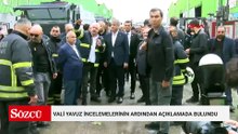 Adana’da geri dönüşüm tesisinde yangın; Vali Yavuz incelemelerinin ardından açıklamada bulundu