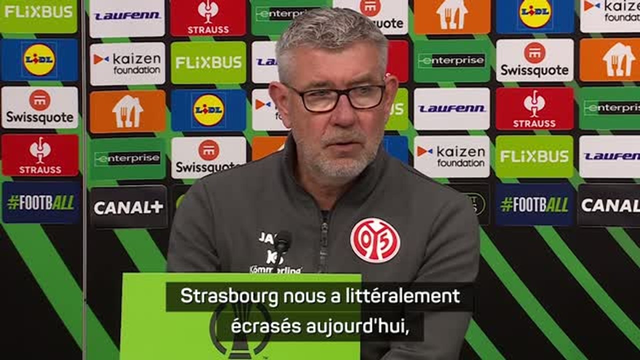 Mayence - Fischer : "Strasbourg nous a littéralement écrasés"