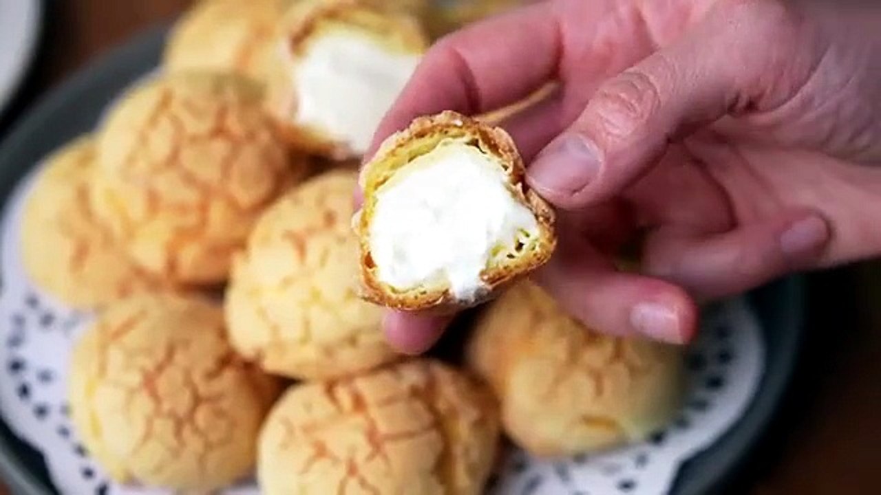 PARİS EKLER 🤍 CREAM PUFF 😍 Her Zamanki Gibi Tam Ölçü ✅