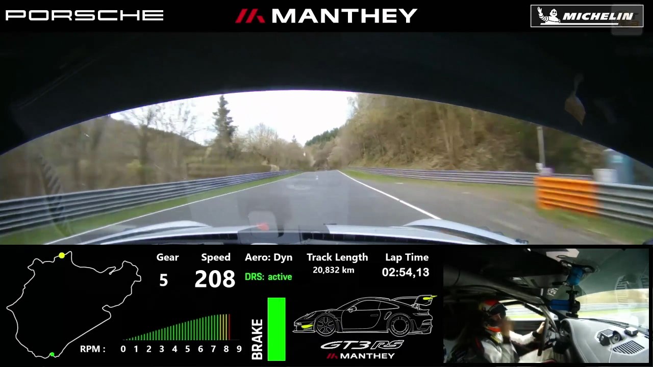 Porsche 911 GT3 RS 992.1 Manthey Kit mit offizieller Rekordrunde