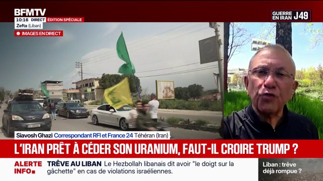 Donald Trump assure que l'Iran a accepté de céder son uranium enrichi, Téhéran dément fermement