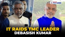 IT Raid on TMC Candidate Debasish Kumar Ahead of Bengal Polls Sparks Stir