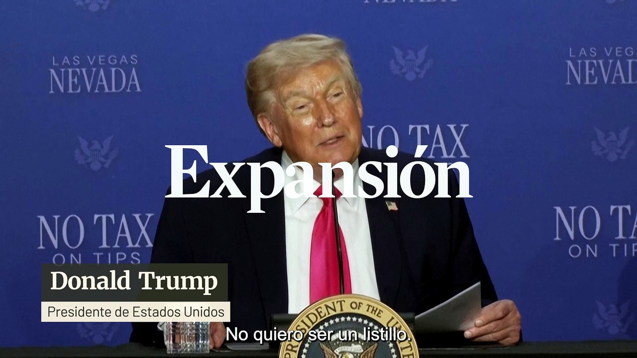 Trump dice que la guerra con Irán va "viendo en popa"
