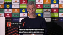 Braga - Vicens : "Ça me rend très heureux pour les joueurs"