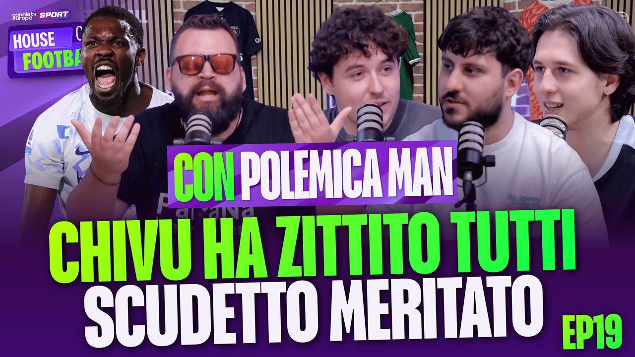 Inter, che cinismo: CHIVU ipoteca il titolo a Como, CAOS ROMA | House Of Football EP 19