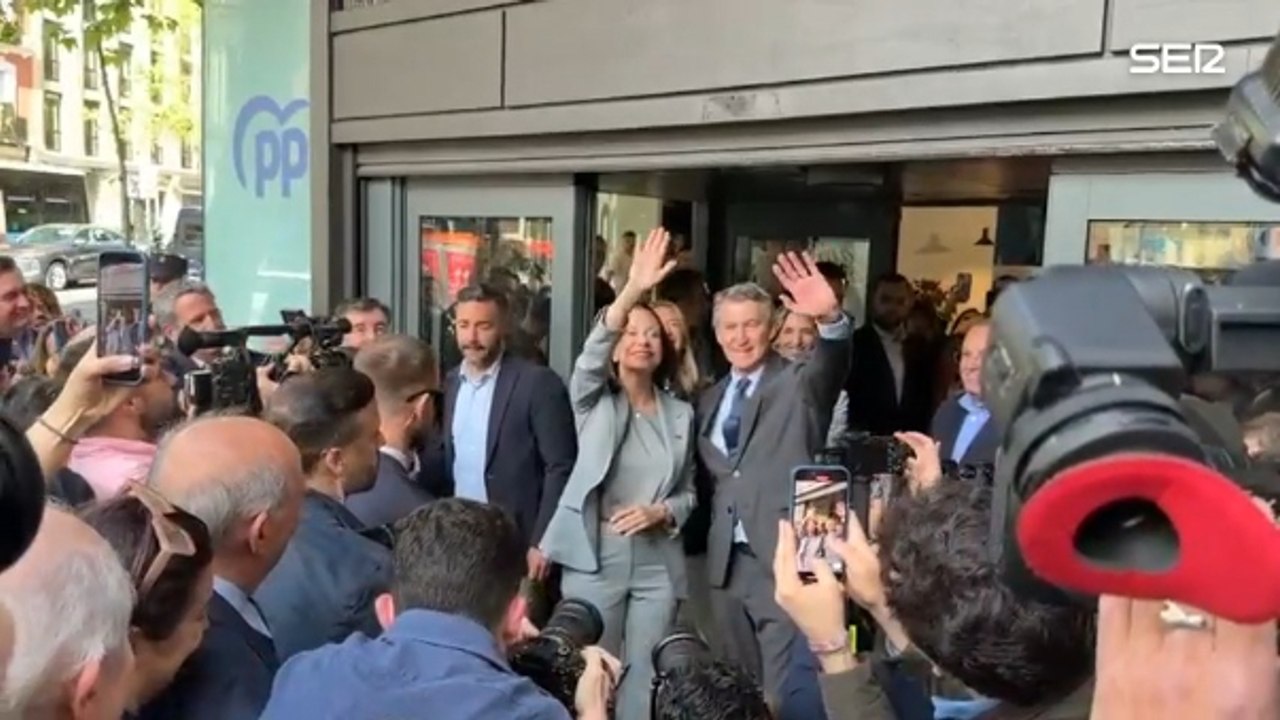 Feijóo recibe a María Corina Machado a las puertas de Génova