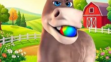 He regret eating that candy! 🍬 (Funny Animation) #donalddonkey