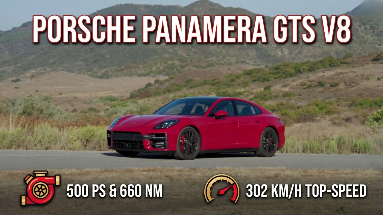 Porsche Panamera GTS: 302 km/h und V8-Power pur
