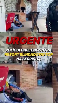 Imagens de resort pertencente a integrantes do Terceiro Comando Puro divulgadas pela polícia impressionam; assista
