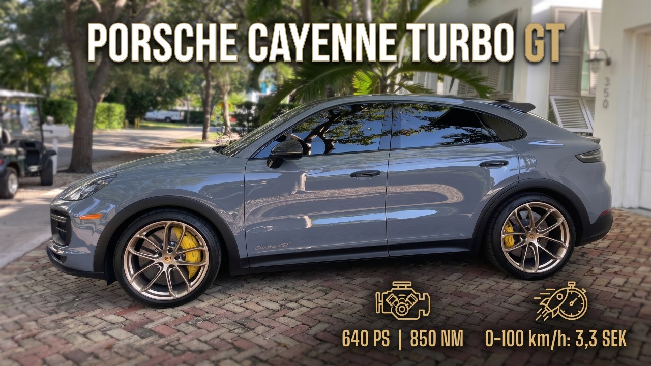 Porsche Cayenne Turbo GT Arctic Grey: Luxus trifft Rennstrecke