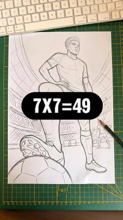 7x7=49 🎨#7x749 #meme #trend #aestic