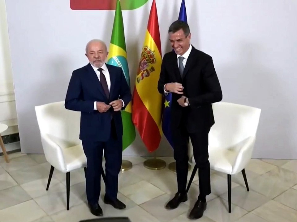 Encuentro de Sánchez y Lula en la cumbre bilateral España-Brasil