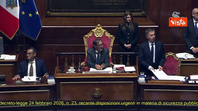 Approvato Dl sicurezza in Senato con 96 voti favorevoli, le opposizioni protestano