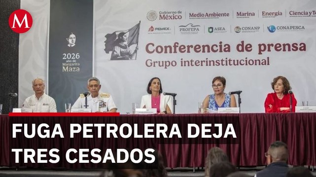 Admite Pemex que sí hubo derrame en costas del Golfo de México
