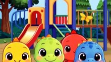 Four Little Dinos Help Each Other 🦕❤️ | Kids Learning Moral Story | Toddler