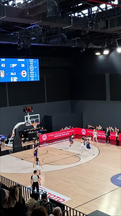 Maç Sonucu - Beşiktaş 53-50 Fenerbahçe - Basketbol Gençler Ligi Kızlar 5. Pencere 1. Maç
