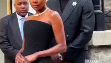 Dwyane Wade pulls off a surprise photobomb behind Gabrielle Union at the Tiffany & Co. event