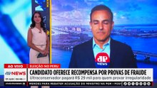 Eleições no Peru: Candidato oferece recompensa por provas de fraudes