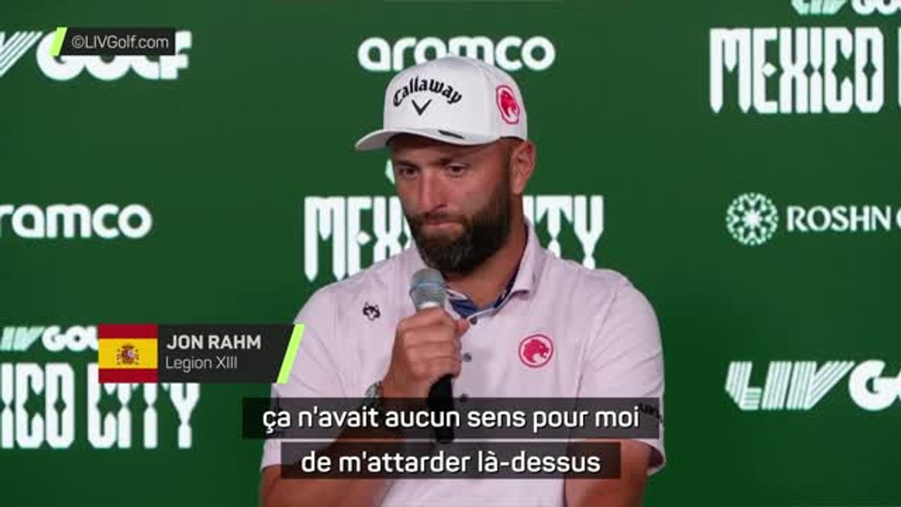 LIV Golf - Rahm préfère ne pas s'attarder sur les rumeurs évoquant la fin du circuit